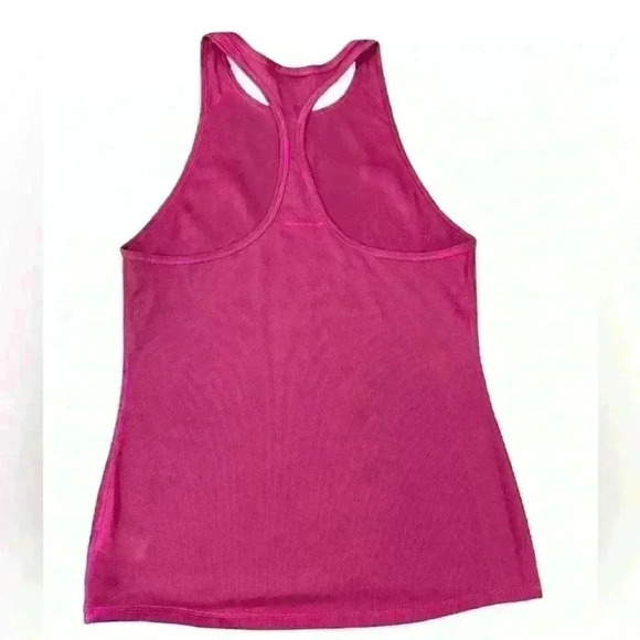 ATHLETA BREEZY TANK Fuchsia Leaders - Picture 2 of 4